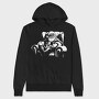 Relaxed Santa Claus Chill Cookie Milk, Hanorac Oversize Barbati (Unisex)