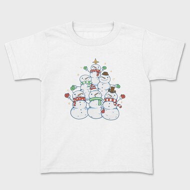 Snowman Tree, Tricou Copii