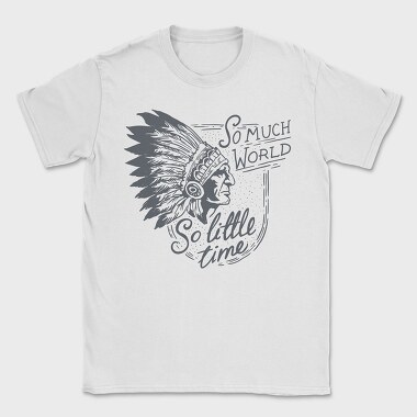 So Much World So Little Time Shaman, Tricou Barbati (Unisex)