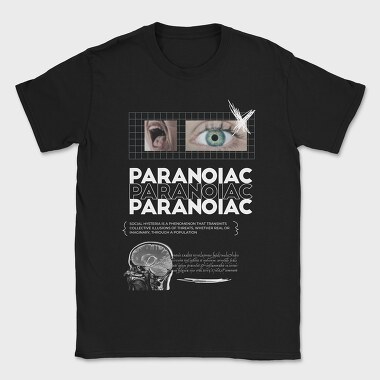 Society Paranoiac, Tricou Barbati (Unisex)