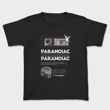 Society Paranoiac, Tricou Copii