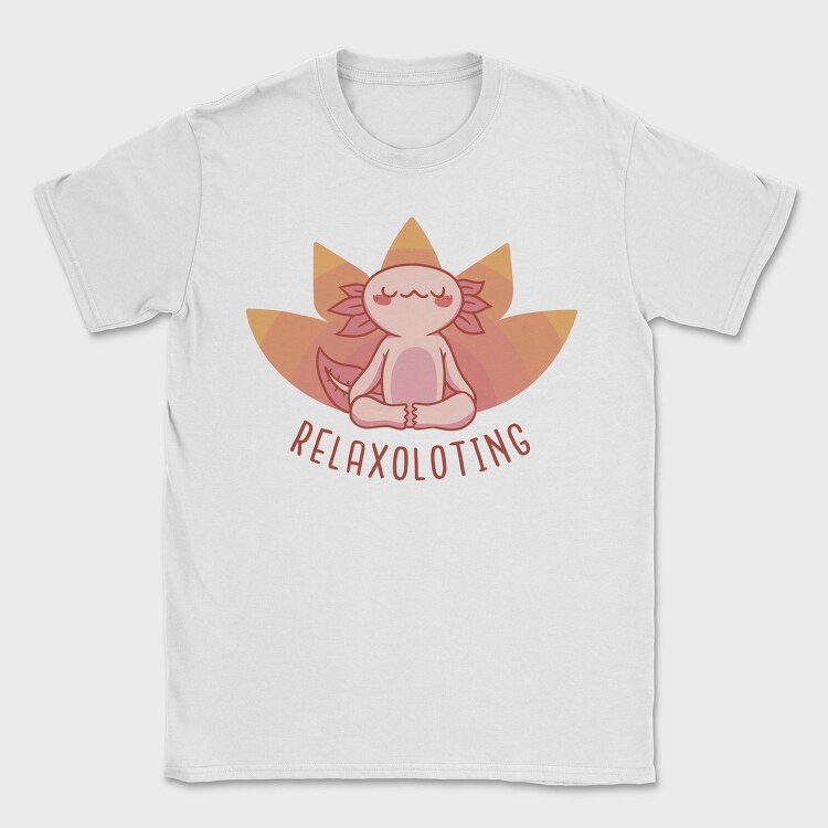 Relax Axolotl Yoga, Tricou Barbati (Unisex)