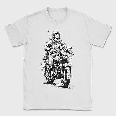 Soldier Motorcycle, Tricou Barbati (Unisex)