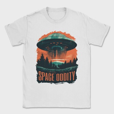 Space Oddity, Tricou Barbati (Unisex)