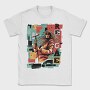 Reggae Musician Abstract Music, Tricou Barbati (Unisex)