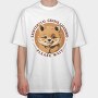 Red Panda Existential Crisis Loading, Tricou Oversize Barbati (Unisex)