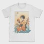 Geisha Waves Japanese Traditional, Tricou Barbati (Unisex)