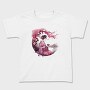 Geisha With Sakura Tea, Tricou Copii