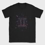 Gemini Floral Zodiac Sign Gemeni, Tricou Barbati (Unisex)