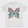Geometric Butterfly, Tricou Barbati (Unisex)