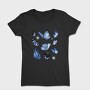 Realistic Blue Butterflies, Tricou Femei