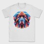 Geometric Newfoundland Dog, Tricou Barbati (Unisex)