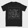 Geometric Rectangle Ocean, Tricou Barbati (Unisex)