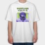 Space Cat, Tricou Oversize Barbati (Unisex)