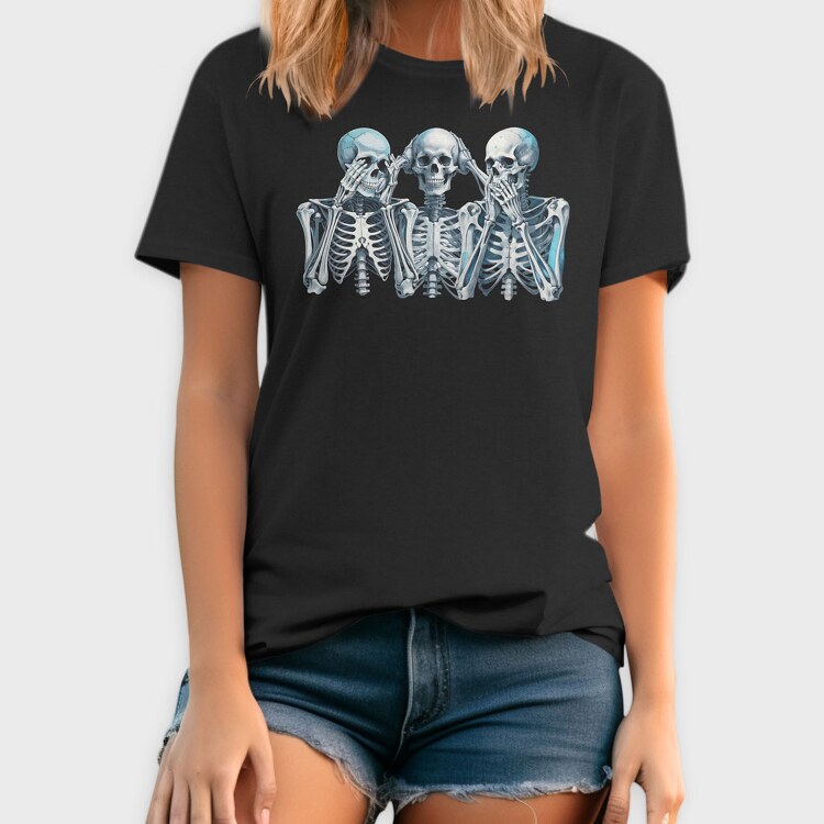 Wiseskeletons, Tricou Barbati (Unisex)