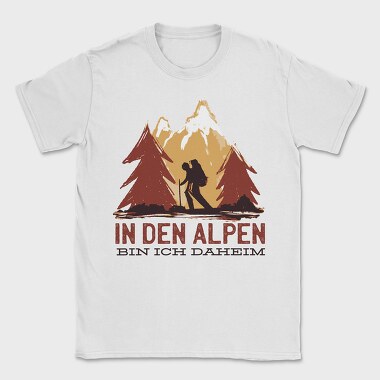 German Alpen Hiking, Tricou Barbati (Unisex)