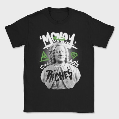 Statue Graffitti Money, Tricou Barbati (Unisex)