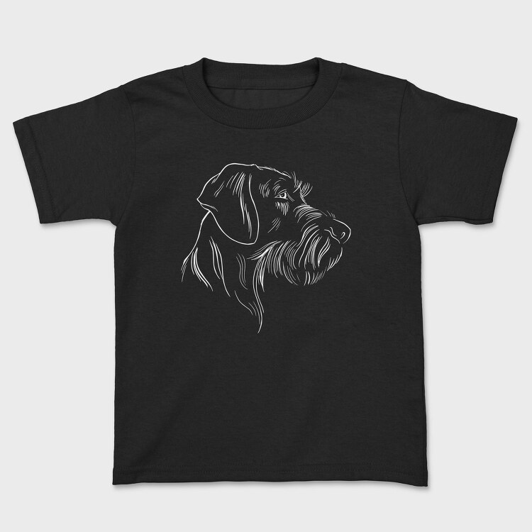 German Wirehaired Pointer, Tricou Copii