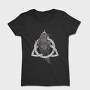 Raven On Nordic Symbol, Tricou Femei