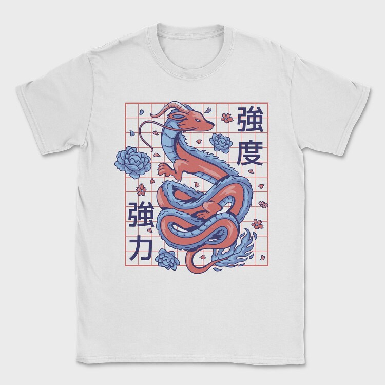 Red Dragon Asian Tote, Tricou Barbati (Unisex)