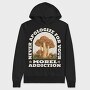 Realistic Morel Mushrooms, Hanorac Oversize Barbati (Unisex)