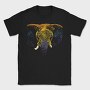 Realistic Elephant Animal Colorful, Tricou Barbati (Unisex)