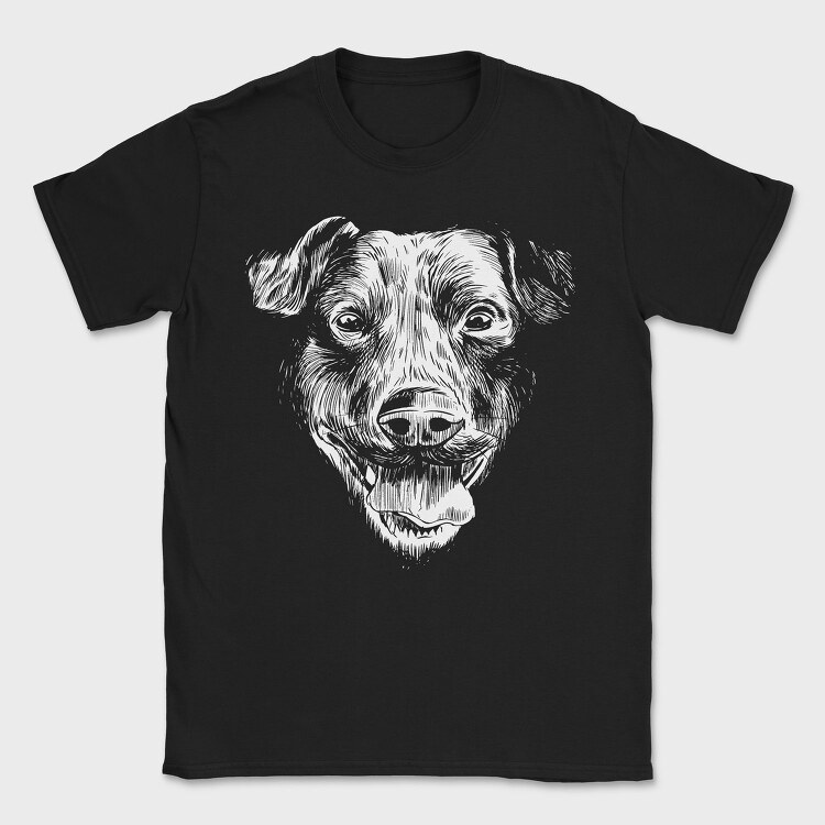 Realistic Dog, Tricou Barbati (Unisex)