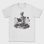 Reading Skeleton, Tricou Barbati (Unisex)