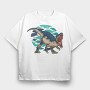 Barionix, Tricou Oversize Barbati (Unisex)