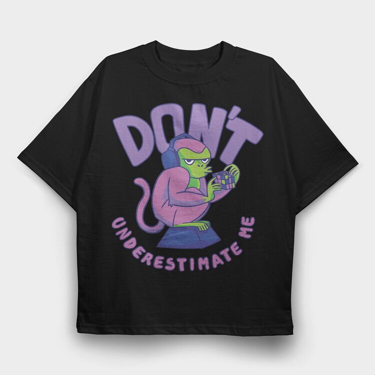 Monkey Puzzle, Tricou Oversize Barbati (Unisex)
