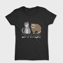 Raccoon And Possum Animals, Tricou Femei