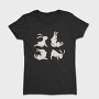 Yoga Rabbits, Tricou Femei