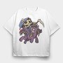 Apocalypse Cat, Tricou Oversize Barbati (Unisex)