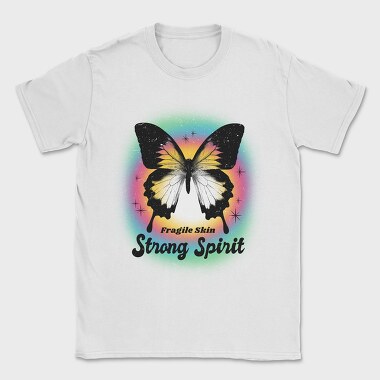 Strong Spirit Butterfly, Tricou Barbati (Unisex)