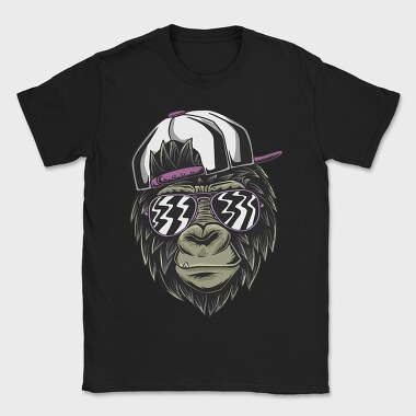 Stylish Monkey, Tricou Barbati (Unisex)