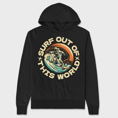 Surf Out of This World, Hanorac Oversize Barbati (Unisex)
