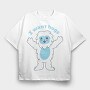 I Want Hugs, Tricou Oversize Barbati (Unisex)