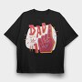 Dad Is No 1, Tricou Oversize Barbati (Unisex)