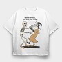 Move Witch, Tricou Oversize Barbati (Unisex)