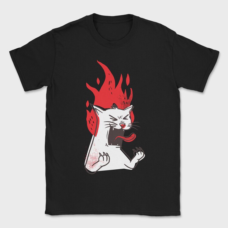 Tricou Barbati (Unisex) Imprimat digital direct in tesatura, bumbac premium 100%.