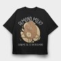 Almond Milk, Tricou Oversize Barbati (Unisex)