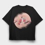 Creation Moment Cheers, Tricou Oversize Barbati (Unisex)