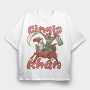 Gingis Khan, Tricou Oversize Barbati (Unisex)