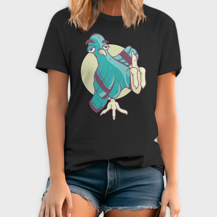 Funny Pigeon, Tricou Barbati (Unisex)