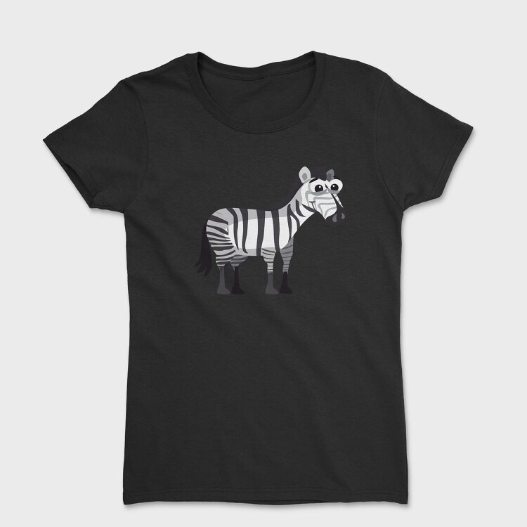 Zebra Stripes, Tricou Femei