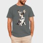 Chihuahua Bow, Tricou Barbati (Unisex)