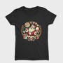 German Christmas Cotton Candy Santa, Tricou Femei