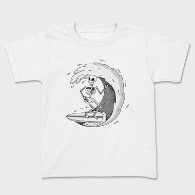 Surf Skeleton, Tricou Copii