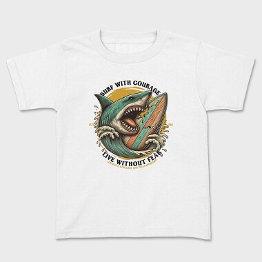 Surf With Courage, Tricou Copii