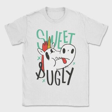 Sweet Ugly Unicorn, Tricou Barbati (Unisex)